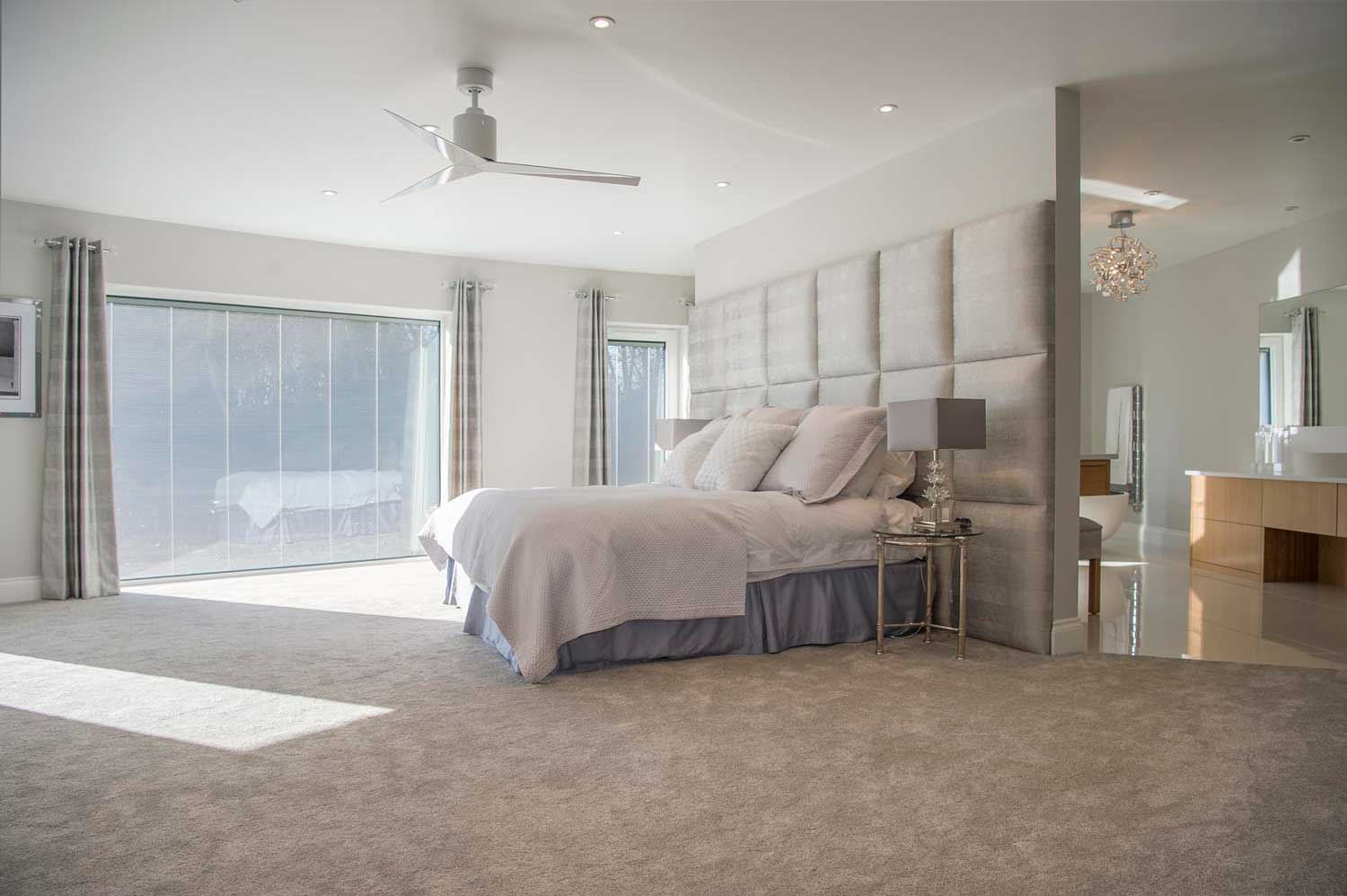 Blinds in Glass in Hatfield: integral blinds in bedroom sliding doors