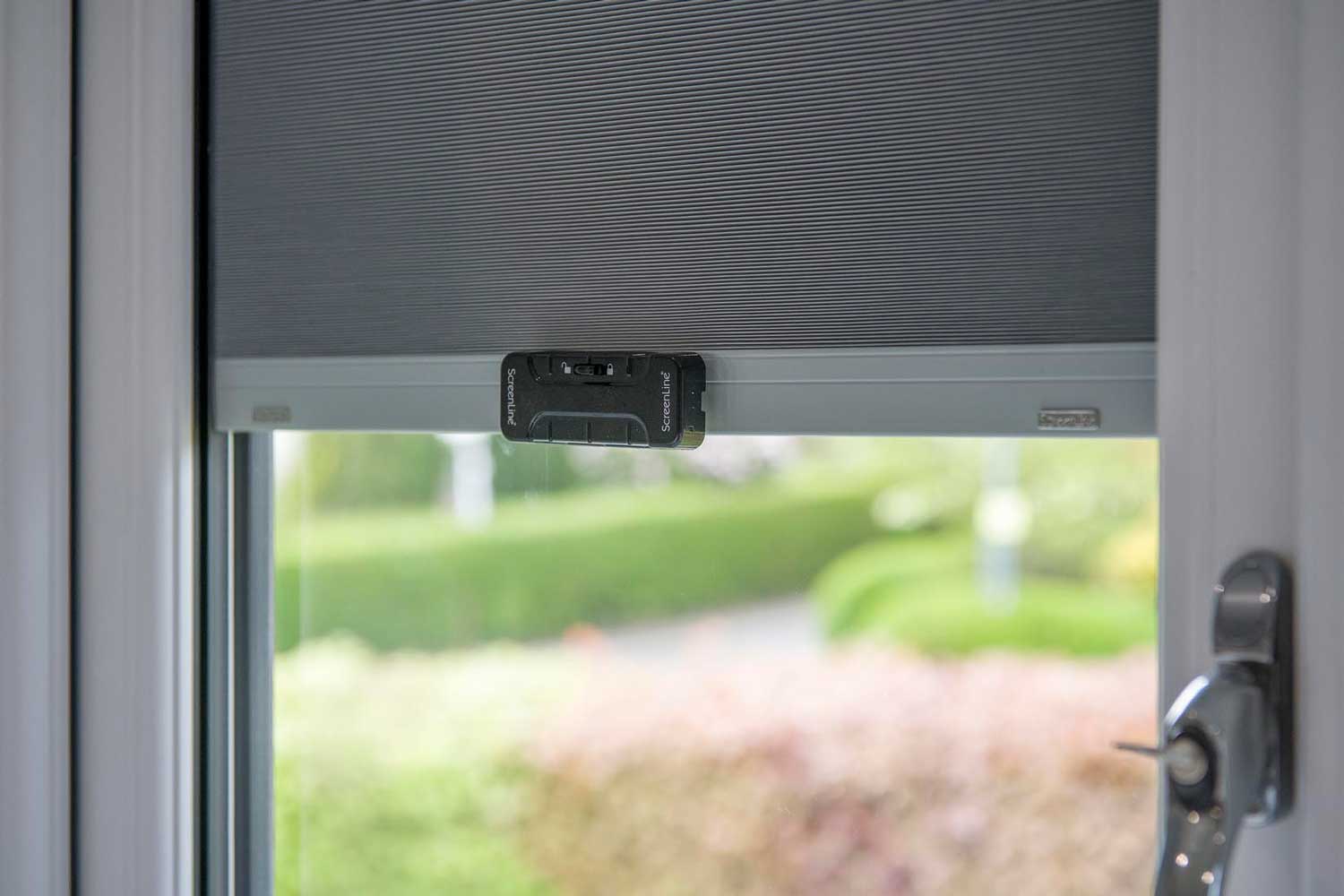 Blinds in Glass in Hatfield: ScreenLine slider control for integral blinds